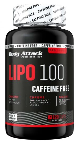 Lipo 100 sans caféine 120 caps