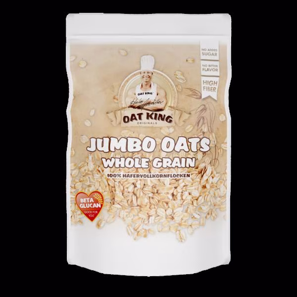 Flocons d'avoine Jumbo, grains entiers (sachet de 1000 g)