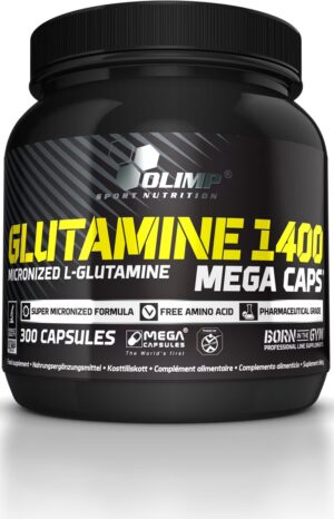Glutamine Mega Caps - 300 caps