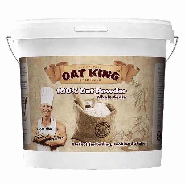 100% Poudre de flocons d’avoine complet (seau de 4000g)