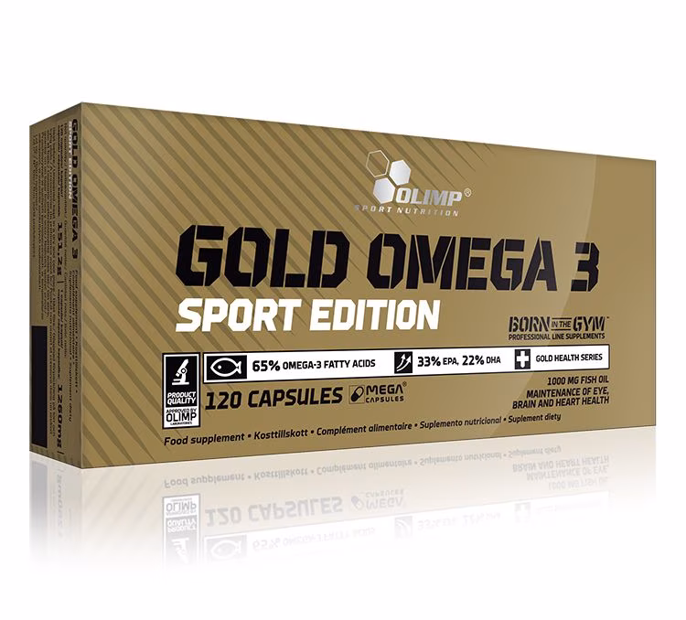 Gold Omega 3 Sport Edition 120 caps